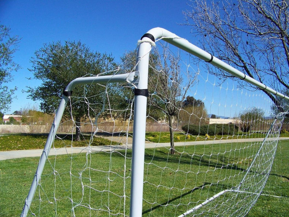 White Backyard Soccer Goal