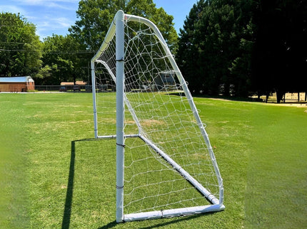 7x5 Soccer Goal Post with Net Side-View