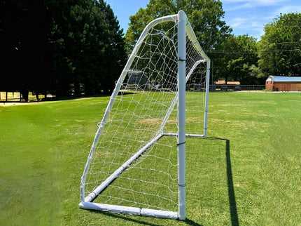 PVC Soccer Goal Side View