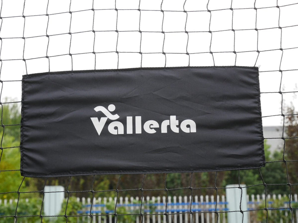 Vallerta Logo on Soccer Rebounder