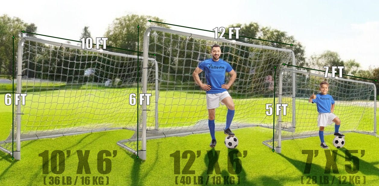 Vallerta® Signature Series Steel Frame Soccer Goal Seychelles Vallerta® Signature Series Steel Frame Soccer Goal Seychelles