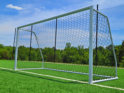 Vallerta - 18x7 Ft. Heavy-Duty Aluminum Soccer Goal