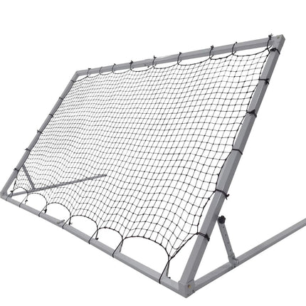 8x5 ft Adjustable Steel Frame Soccer Rebounder