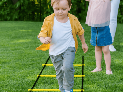 Agility Speed Training Ladder – Durable Training Equipment with Carry Bag 8 Rungs, 12 Feet