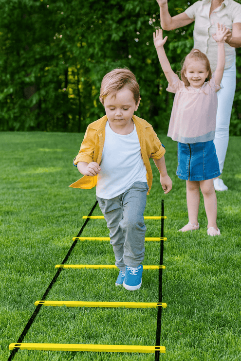Agility Speed Training Ladder – Durable Training Equipment with Carry Bag 8 Rungs, 12 Feet