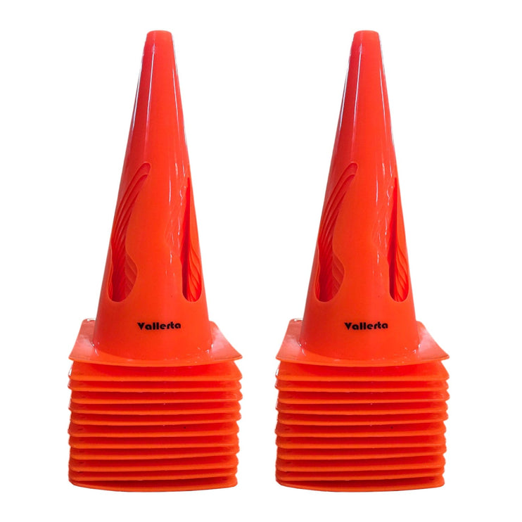 Vallerta Training Cones – 9in / 15in / 20in Agility Marker Cones