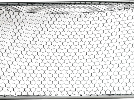 Vallerta 24 X 8 Ft. Heavy Duty Aluminum Soccer Goal with Premium Net, All Season, Rust Proof, Super Durable, Regulation Size.