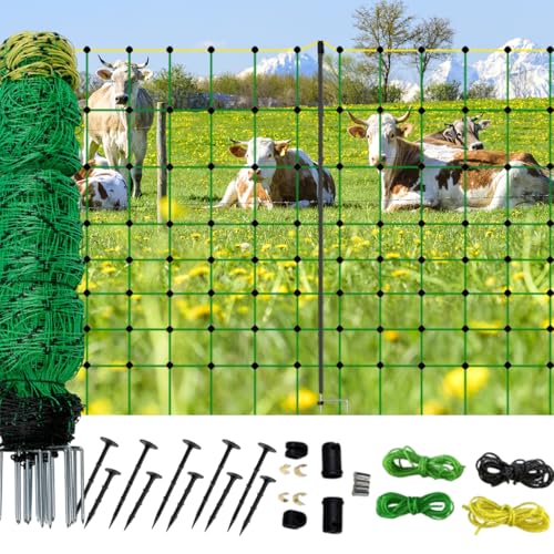 Electric Fence Netting (126cm Height  50m Length) – Vallerta