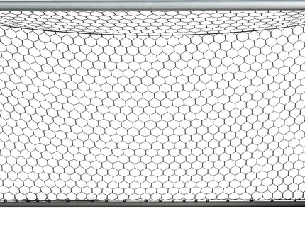 Vallerta 18 X 7 Ft. Heavy Duty Aluminum Soccer Goal with Premium Net, All Season, Rust Proof, Super Durable, Regulation Size.