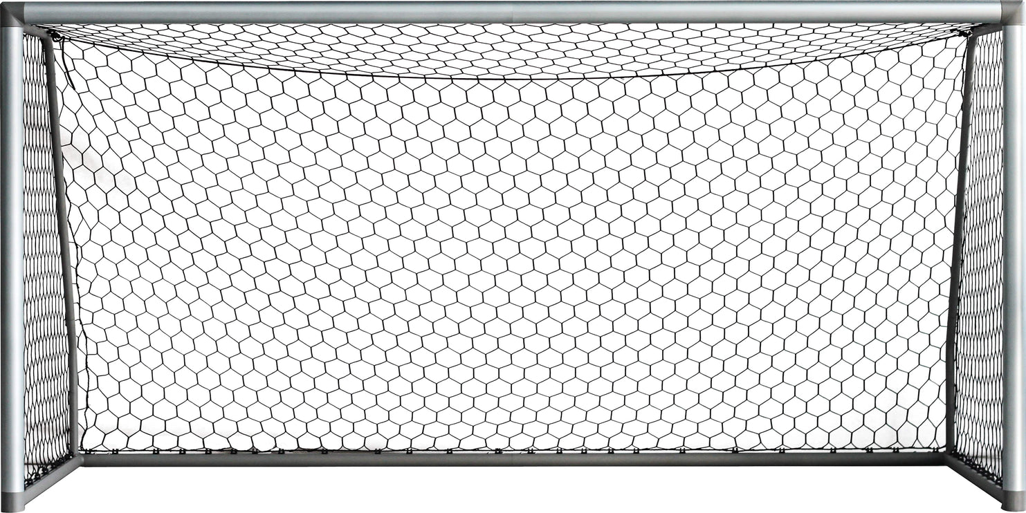 Vallerta 18 X 7 Ft. Heavy Duty Aluminum Soccer Goal with Premium Net, All Season, Rust Proof, Super Durable, Regulation Size.