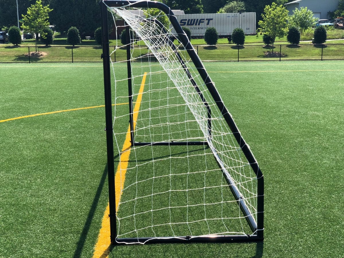 thumbnail image 2 of Vallerta Signature Series 12x6 Ft Steel Frame Soccer Goal – Checkered Frame, Portable, Youth/Professional Use 2 of 6