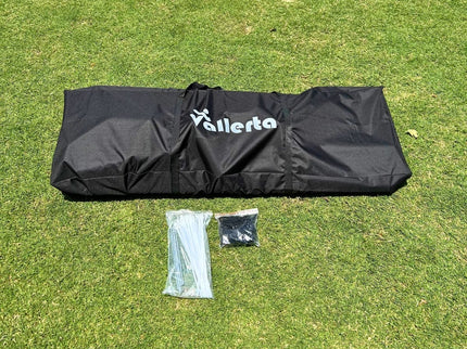 Vallerta - 6x4 ft Weatherproof PVC Soccer Goal with Bag