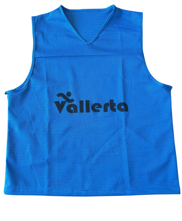 Vallerta Soccer Training Vest for Kids & Adults – Lightweight Mesh Scrimmage Pinnies, Sizes S/M High Visibility