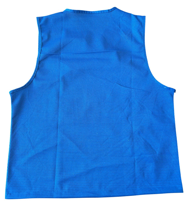 Vallerta Soccer Training Vest for Kids & Adults – Lightweight Mesh Scrimmage Pinnies, Sizes S/M High Visibility