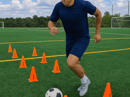 Vallerta Training Cones – 9in / 15in / 20in Agility Marker Cones