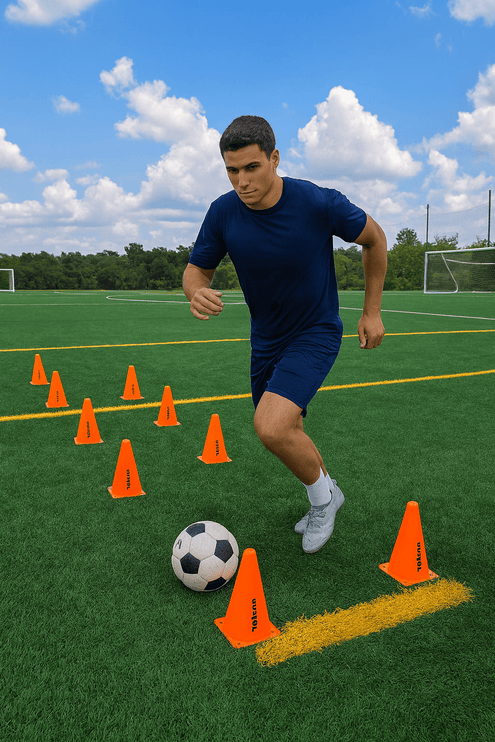 Vallerta Training Cones – 9in / 15in / 20in Agility Marker Cones