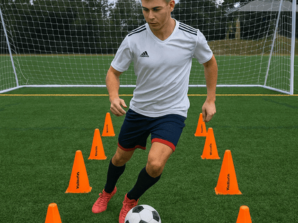 Vallerta Training Cones – 9in / 15in / 20in Agility Marker Cones