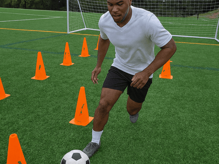 Vallerta Training Cones – 9in / 15in / 20in Agility Marker Cones