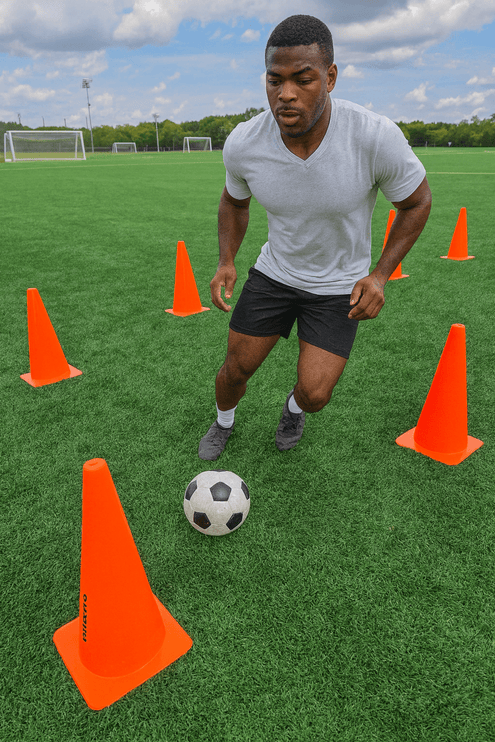 Vallerta Training Cones – 9in / 15in / 20in Agility Marker Cones
