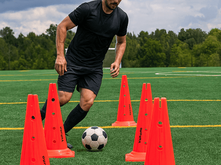 Vallerta Training Cones – 9in / 15in / 20in Agility Marker Cones