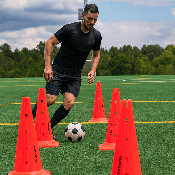 Vallerta Training Cones – 9in / 15in / 20in Agility Marker Cones